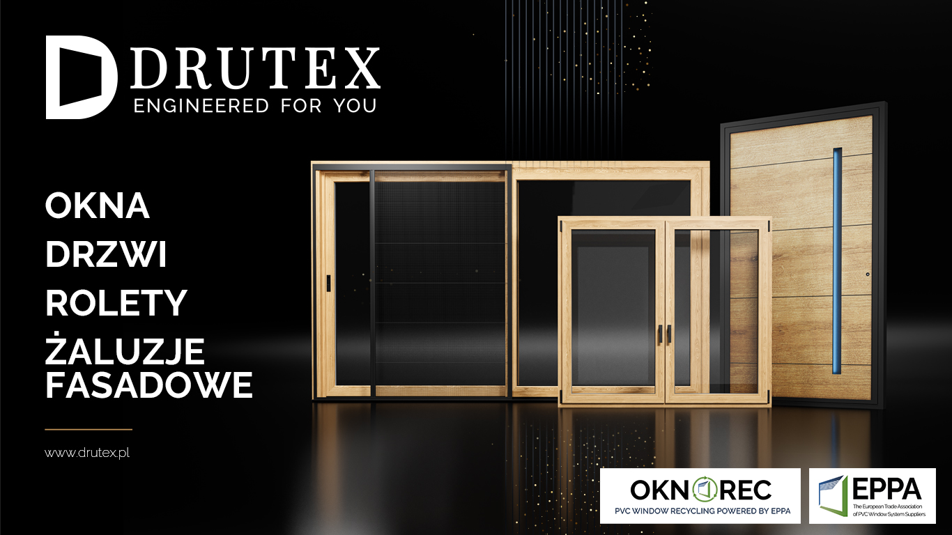 DRUTEX dołącza do Europejskiego Stowarzyszenia EPPA i deklaruje zaangażowanie i partnerstwo w projekcie OKNOREC