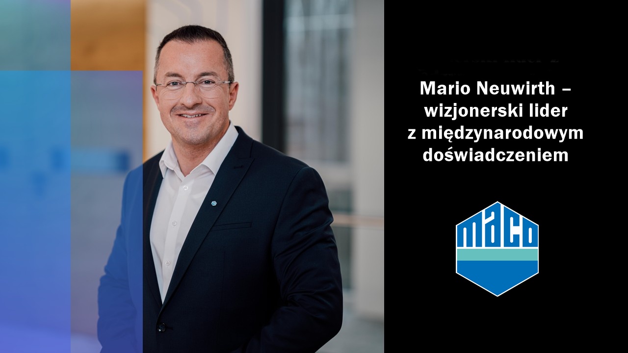 Mario Neuwirth obejmuje stanowisko CEO Grupy MACO