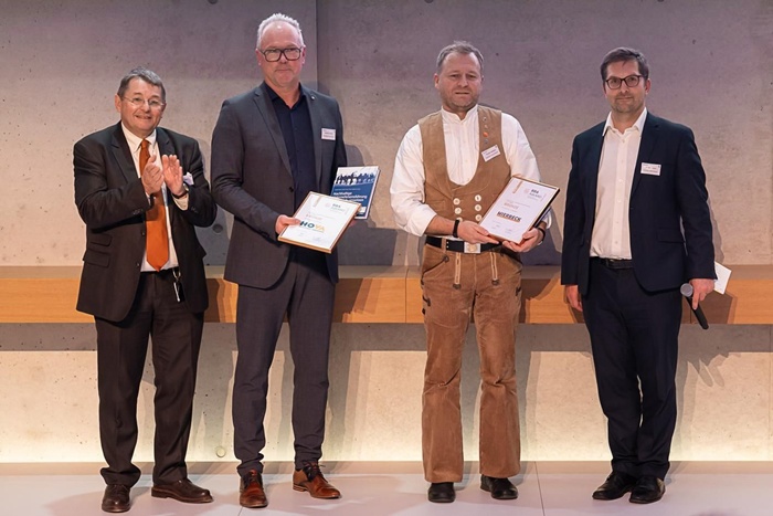 HOVA-Maschinenbau z brązowym wyróżnieniem Best Business Award za zrównoważone zarządzanie.