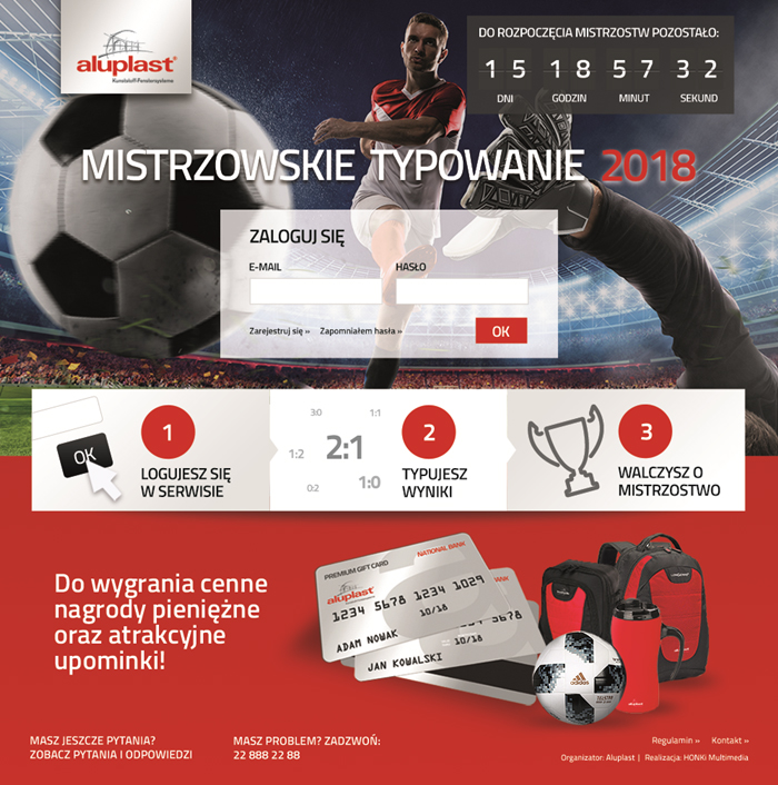 Mistrzowskie Typowanie z Aluplast 