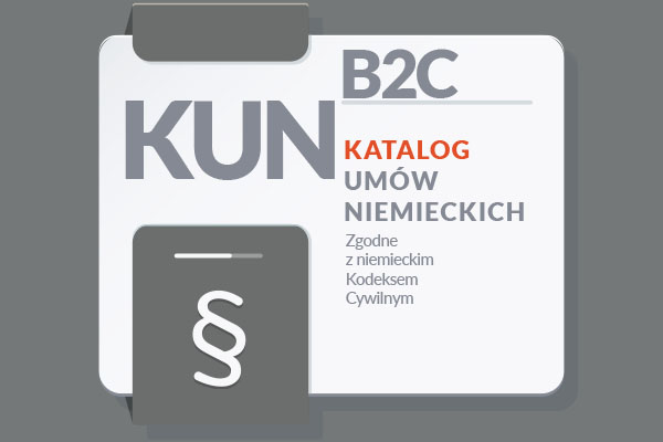 Katalog Umów Niemieckich  B2C